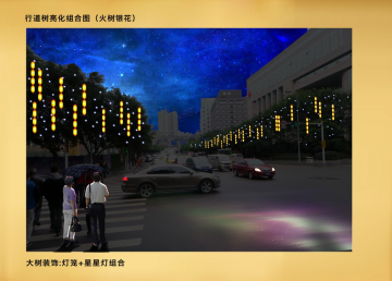 2015金龙路迎春灯饰设计江北金龙路段