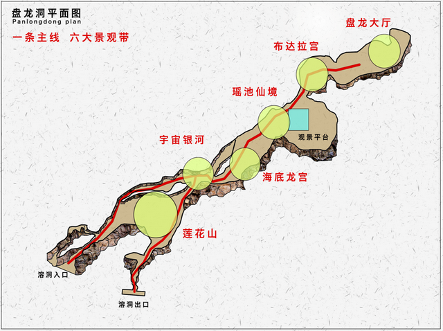 四川宣汉樊哙5A景区巴山大峡谷盘龙洞溶洞灯光开发设计施工(图7)